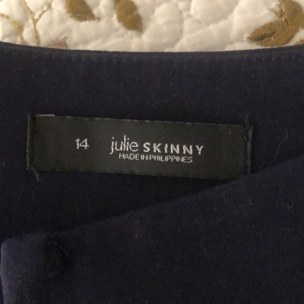 LOFT Julie pants navy trousers